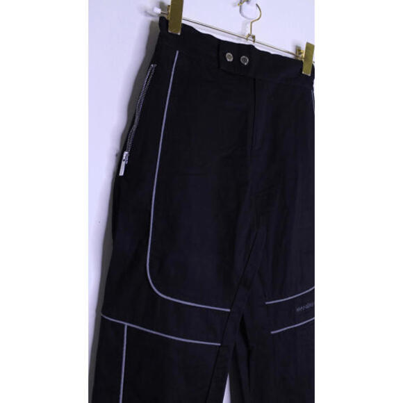 Maniere De Voir Black High Waist Cargo Pants - US 4 - Picture 2 of 3